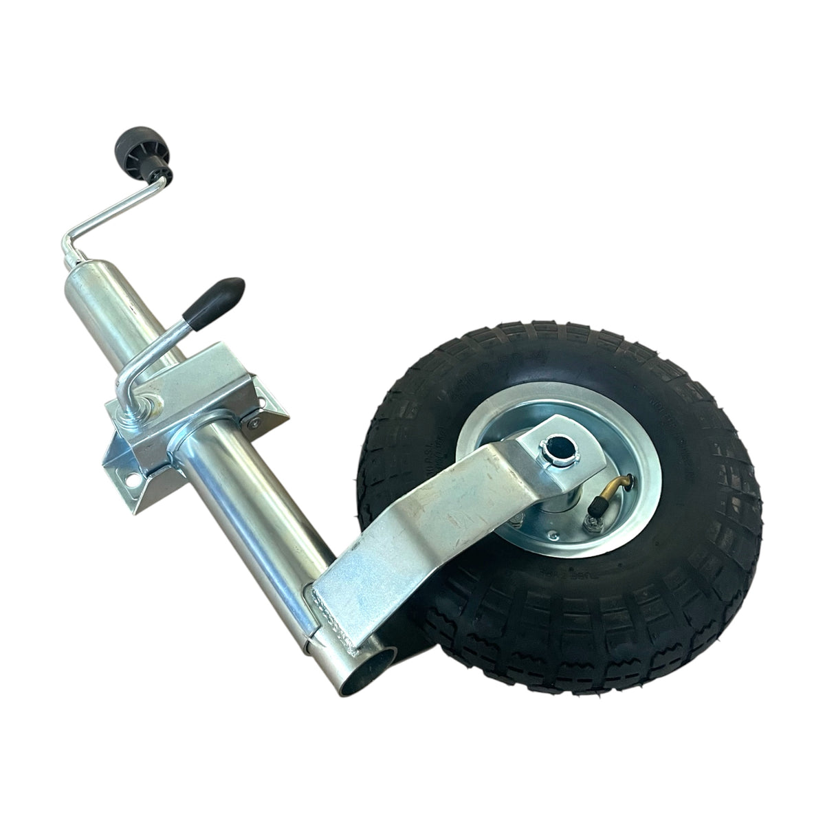 PKW-Anhänger Stützrad Ø48mm, Luftbereift 4.10/3.50-4, 150kg, mit oder ohne Klemmhalter