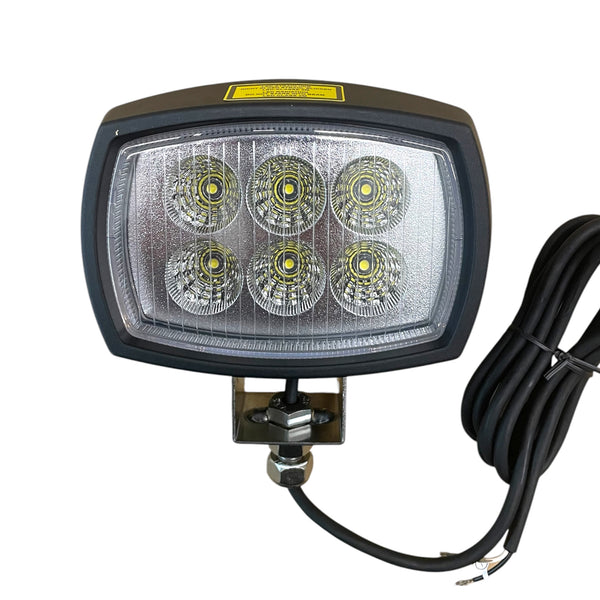 LED-Arbeitsscheinwerfer 18W (6x3W LEDs) 150x145x78mm