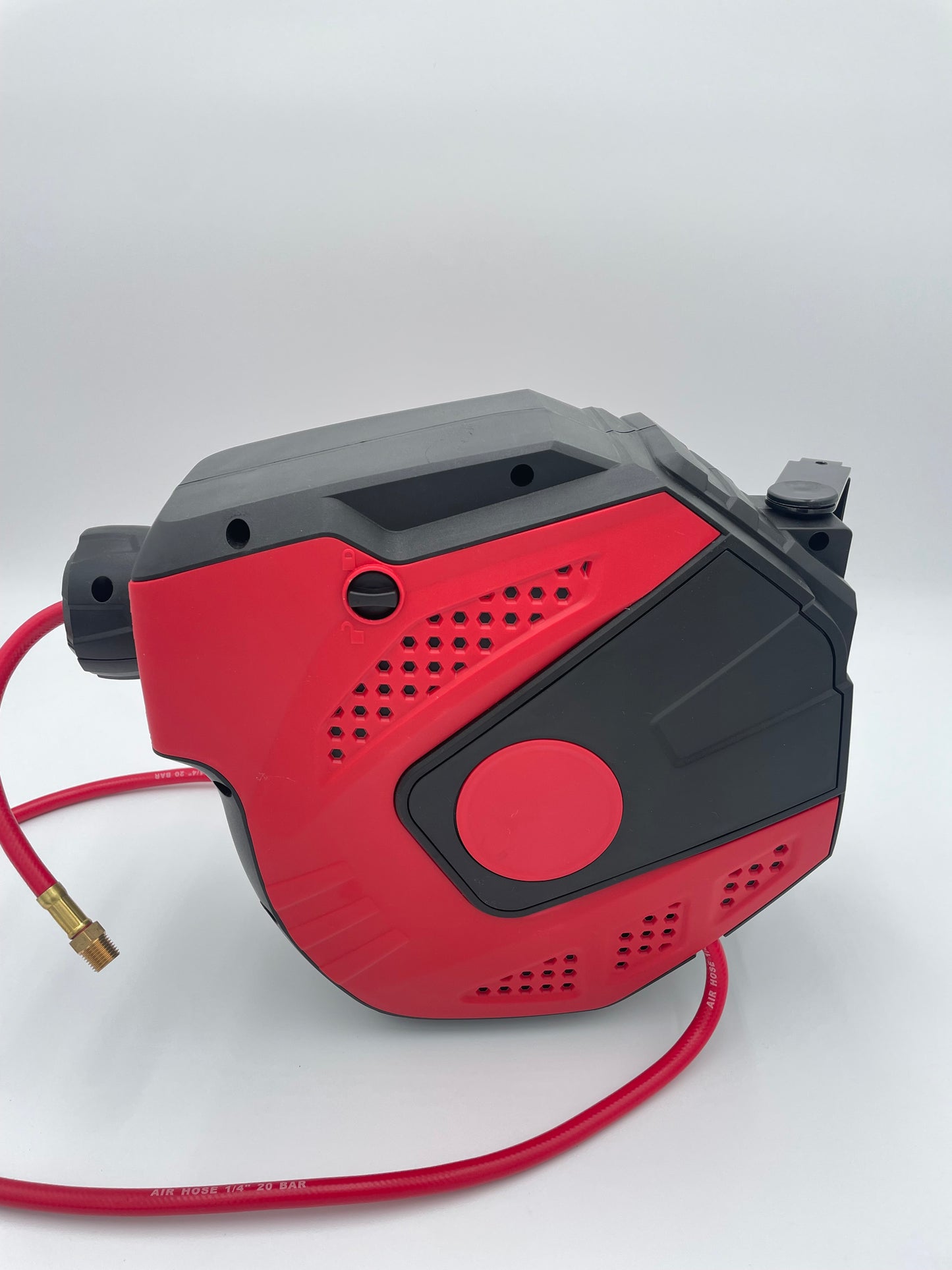 Druckluftschlauchtrommel Aufroller Automatik 15m Schlauch 1/4 18 bar