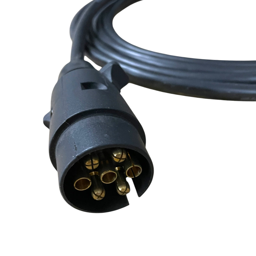 Zwischenkabel, 7-polig, Kunststoffstecker, 12V, für Anhänger