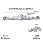 Teleskop Oberlenker Kat 2-3 Fronthydraulik M36x3mm / 450-650mm