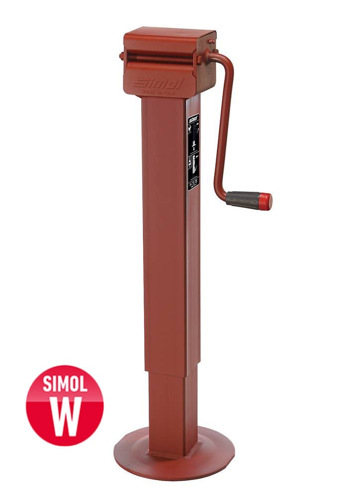 Stützfuß mit Kurbel 4000 kg Anhänger