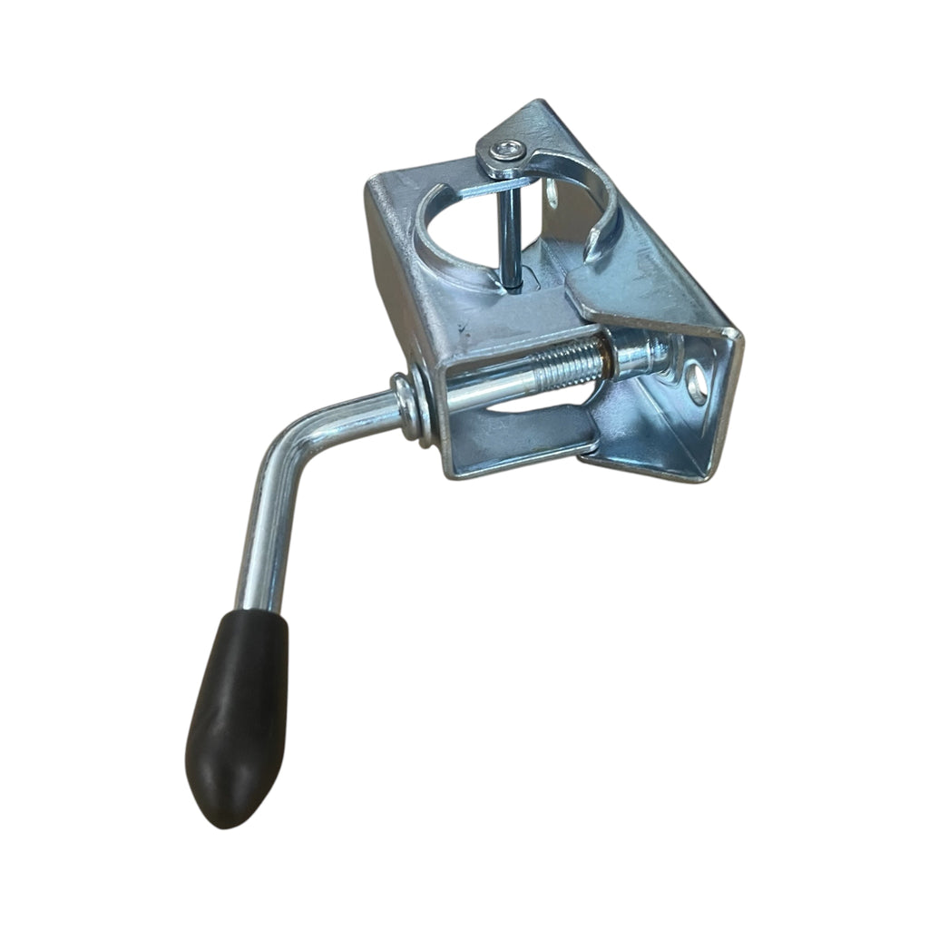 Klemmhalter für PKW-Anhänger Stützrad Ø48mm, verzinkt