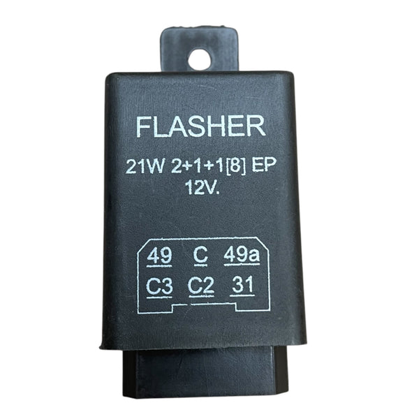 Blinkgeber elektronisch 12V, 21W (2+1+1)