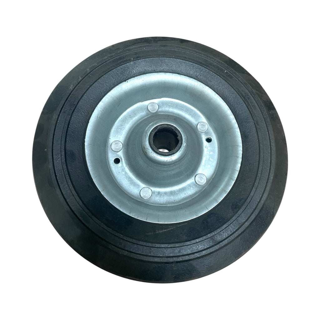 Ersatzrad Vollgummi 200x60mm auf Stahlblechfelge – für PKW-Stützrad