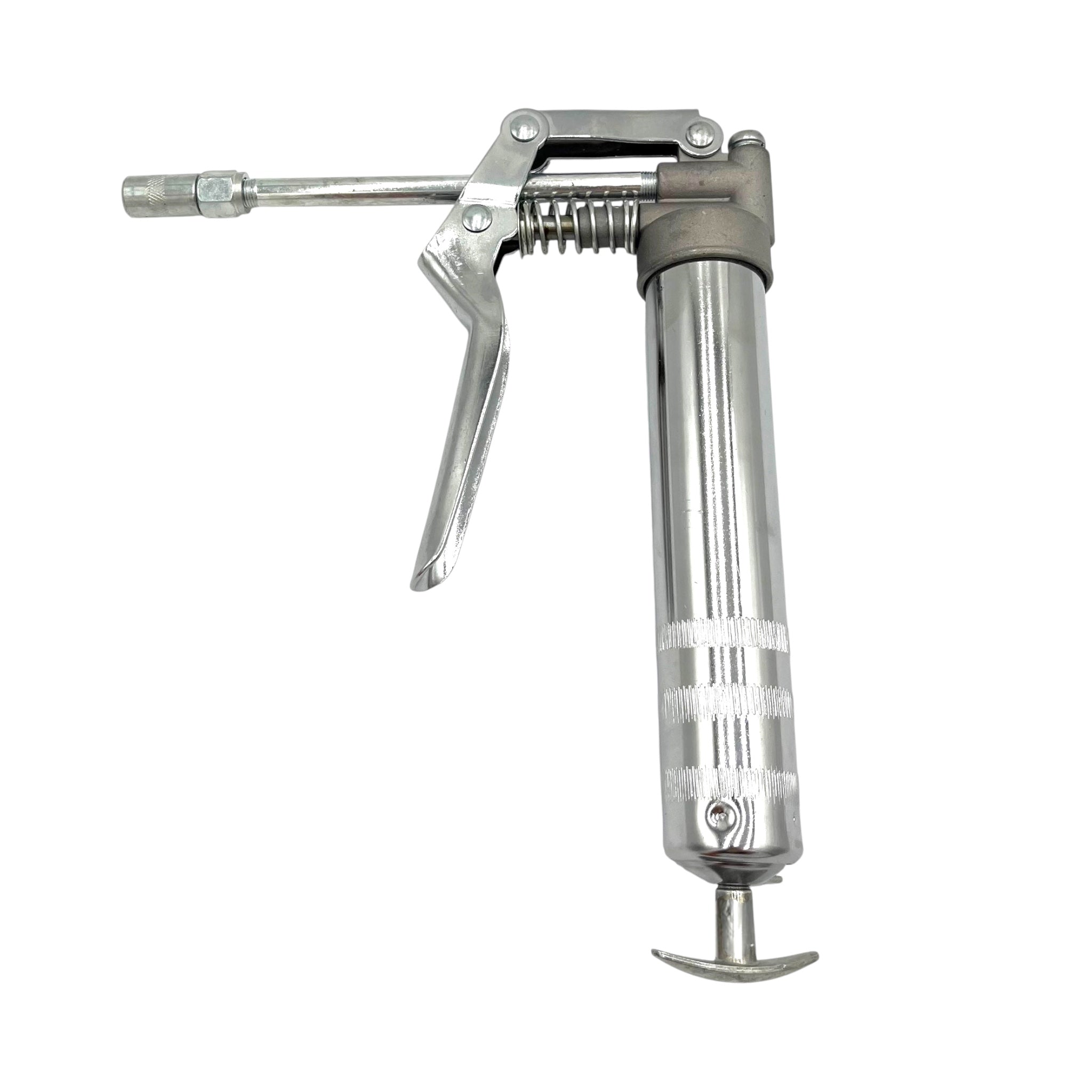 Fettpresse Einhand 85g inkl. Zubehör für Hobby und Garten