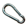 Feuerwehr-Karabinerhaken 40x4 mm, ähnl. DIN 5299 C, verzinkt