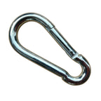 Feuerwehr-Karabinerhaken 40x4 mm, ähnl. DIN 5299 C, verzinkt