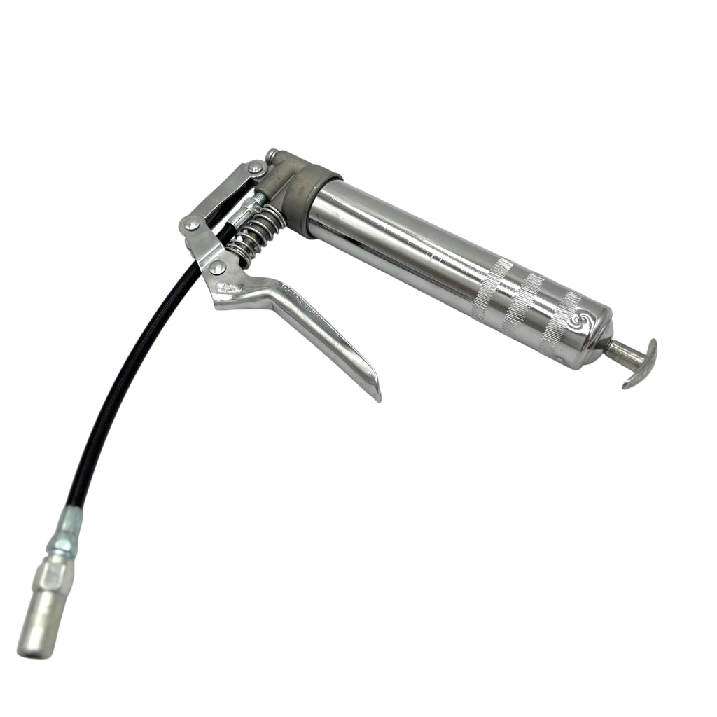 Fettpresse Einhand 85g inkl. Zubehör für Hobby und Garten