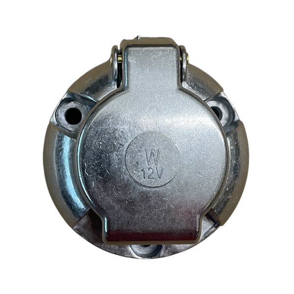 Steckdose, 7-polig, Metall, 12V, für Anhänger