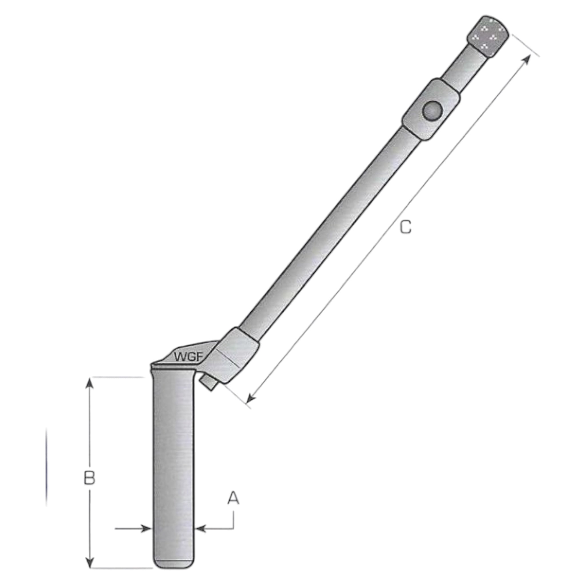 Anhängersicherungsbolzen Zugriff 350mm gerade Ø 31mm