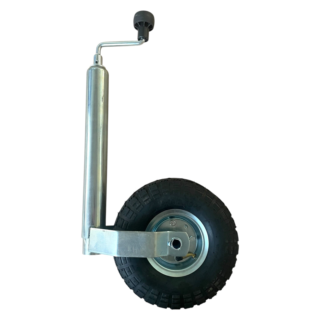 PKW-Anhänger Stützrad Ø48mm, Luftbereift 4.10/3.50-4, 150kg, mit oder ohne Klemmhalter