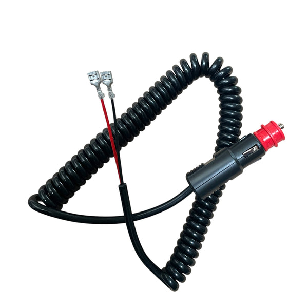 Spiralkabel, 2-polig, mit Stecker, für Arbeitsscheinwerfer