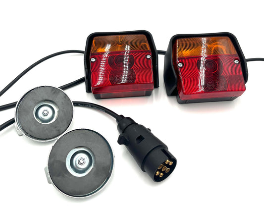 Dreifunktions Rückleuchte Schlagschutz Magnet