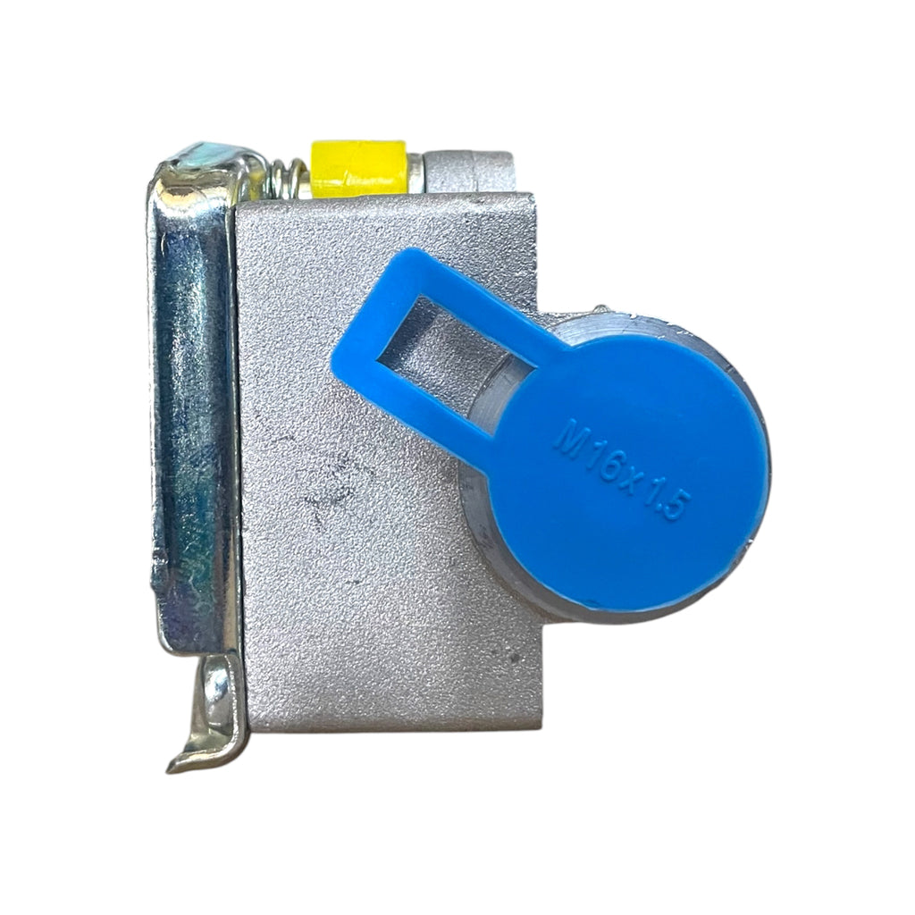 Kupplungskopf Automatik für Anhänger-Druckluftbremse, M16x1,5, gelb