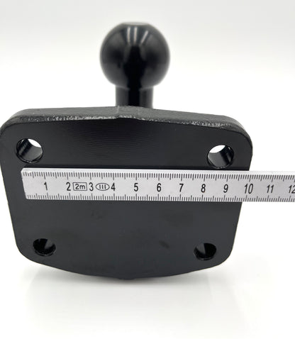 Kupplungskugel mit Anschraubplatte