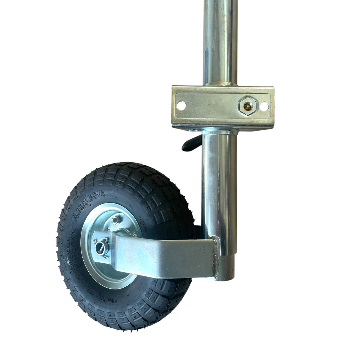 PKW-Anhänger Stützrad Ø48mm, Luftbereift 4.10/3.50-4, 150kg, mit oder ohne Klemmhalter