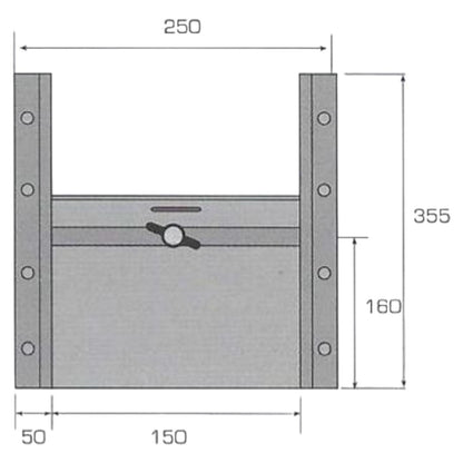 Kornschieber 250 × 350 mm