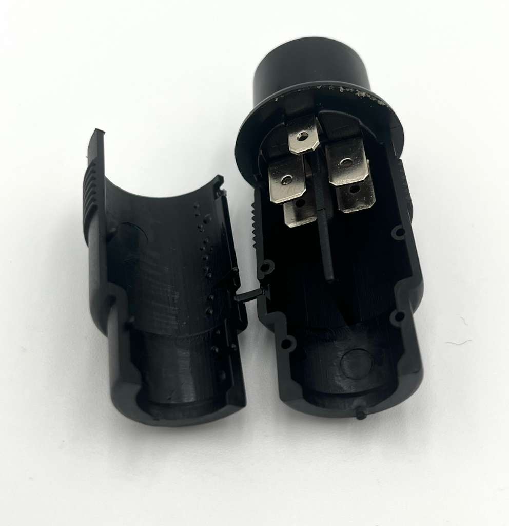 3-poliger Stecker - Steckdose