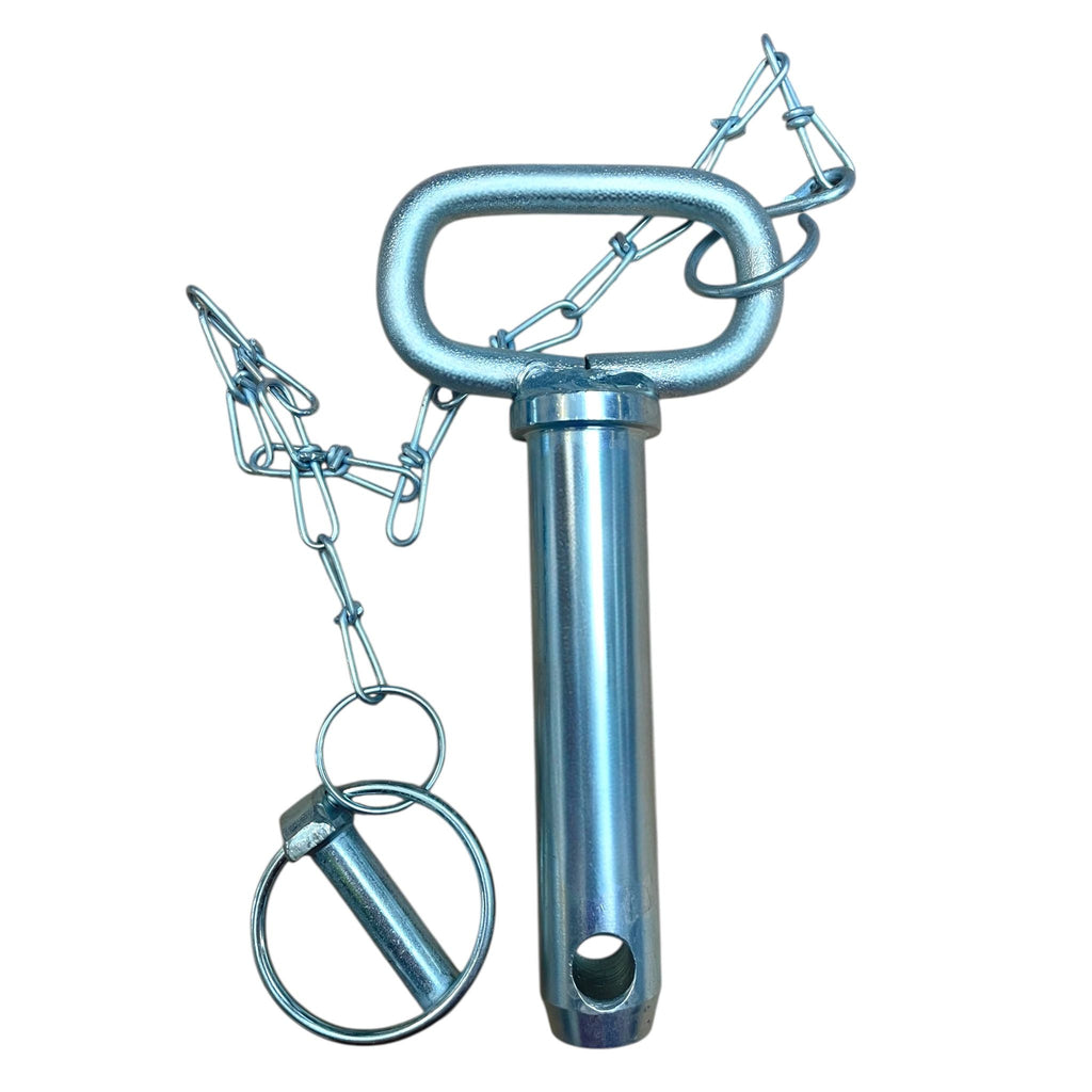 Oberlenker Sicherungsbolzen Kat 2  105mm mit Kette und Griff