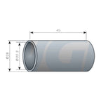 Unterlenker Reduzierbuchse Kat 1-2 45mm Hülse