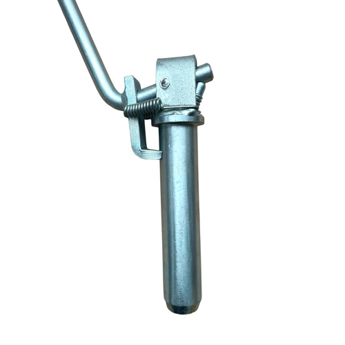 Anhängersicherungsbolzen Kippgriff 250mm gerade Ø 31mm