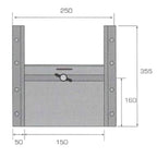 Kornschieber für Anhänger 150mm Ersatzteil