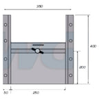 Kornschieber für Anhänger 250mm Ersatzteil