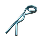 Federstecker für Welle 17 - 24mm Ø4mm doppelt gebogen