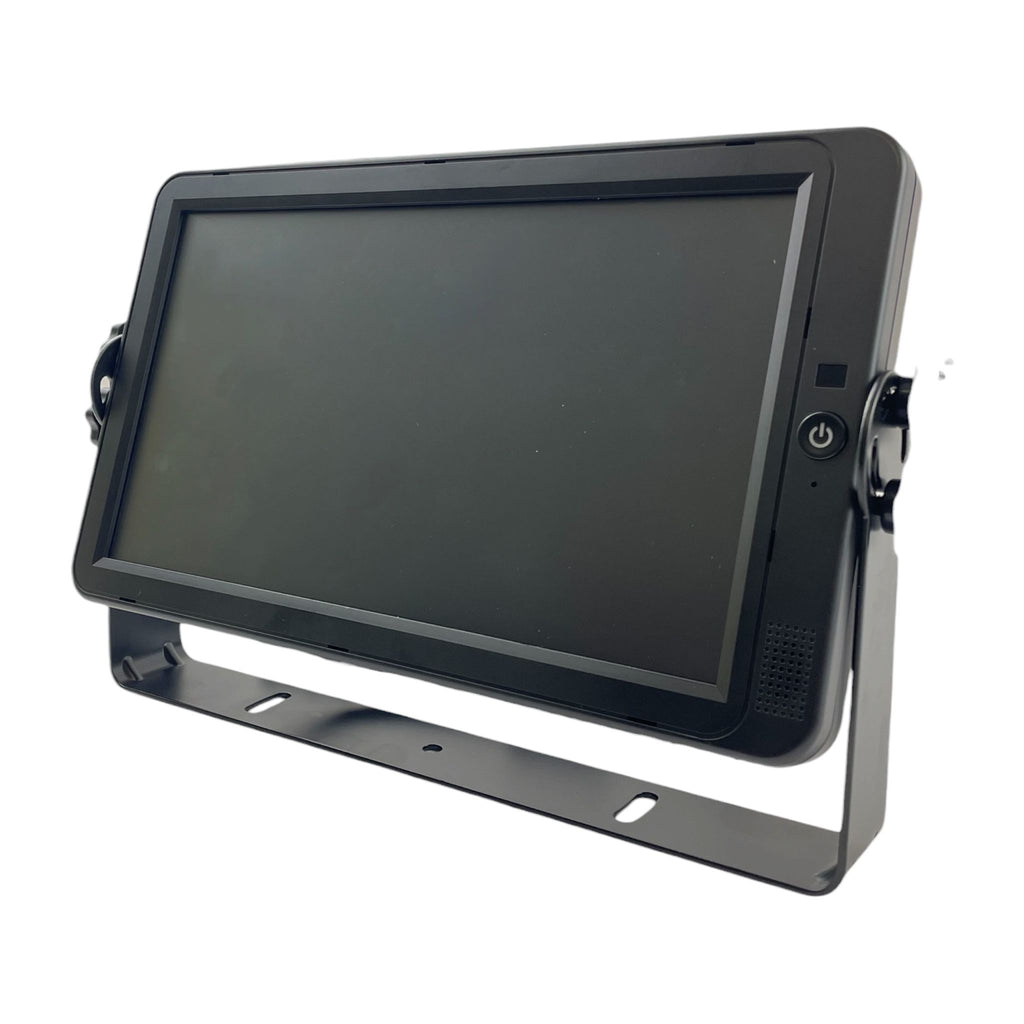Profi HD Rückfahrkamera System 10 Zoll Splitscreen Touchscreen 130° Infrarot Kamera Kabelgebunden für Traktor & Baumaschinen