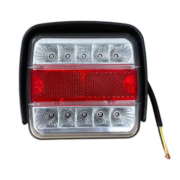 LED-Dreifunktionsleuchte Ersatzteil, mit oder ohne Kennzeichenbeleuchtung und mit oder ohne Schlagschutz