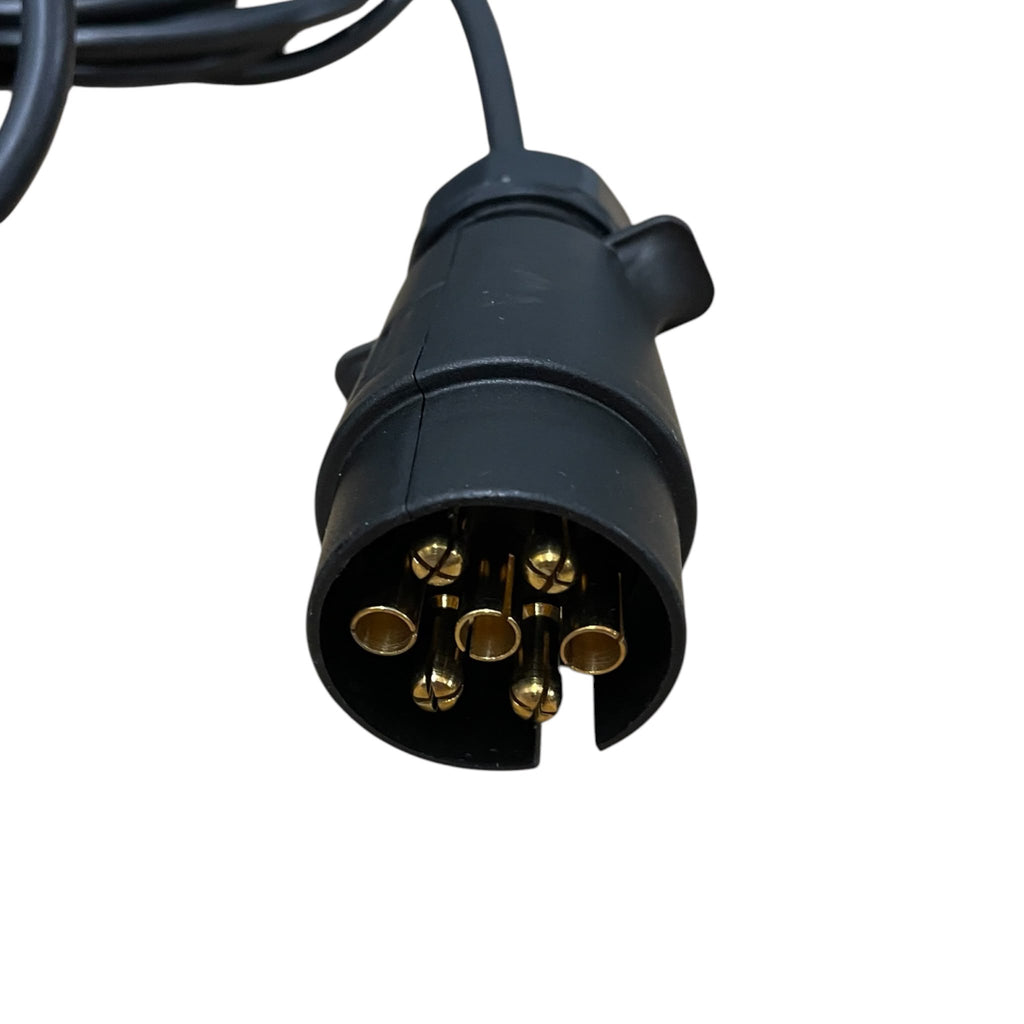 Dreifunktions-Kabelleuchte mit Magnethalterung, komplett verkabelt mit 7-poligem Stecker, Hauptkabel 7,5m, Zwischenkabel 2,2m